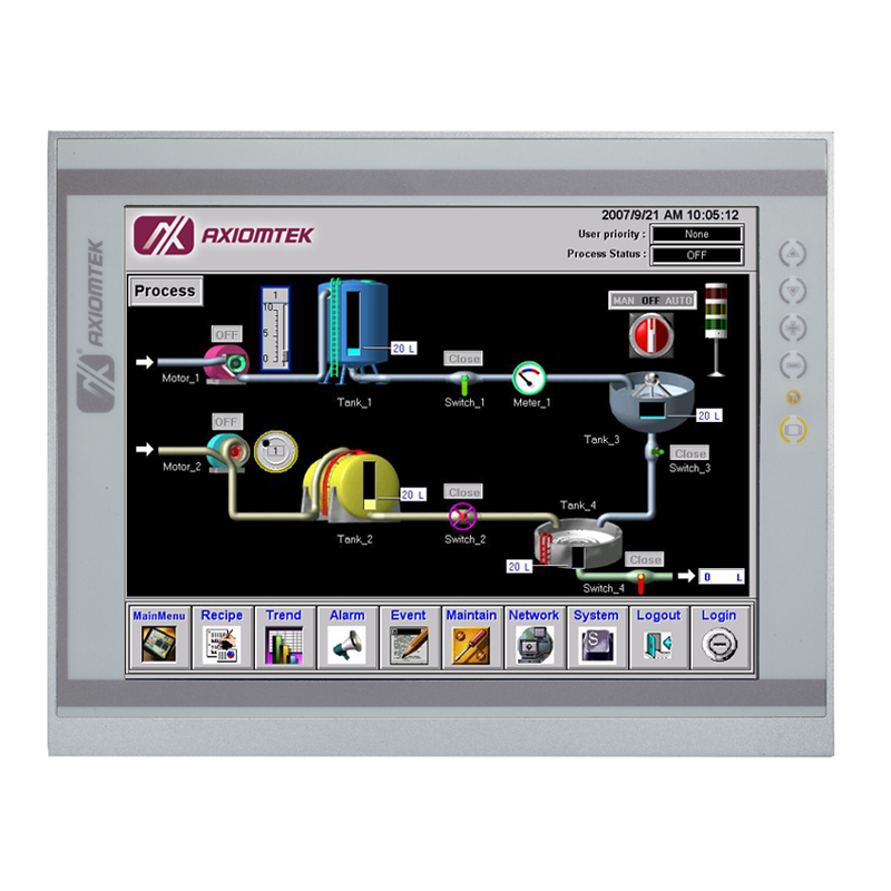 Máy tính công nghiệp màn hình cảm ứng: P1157E-871