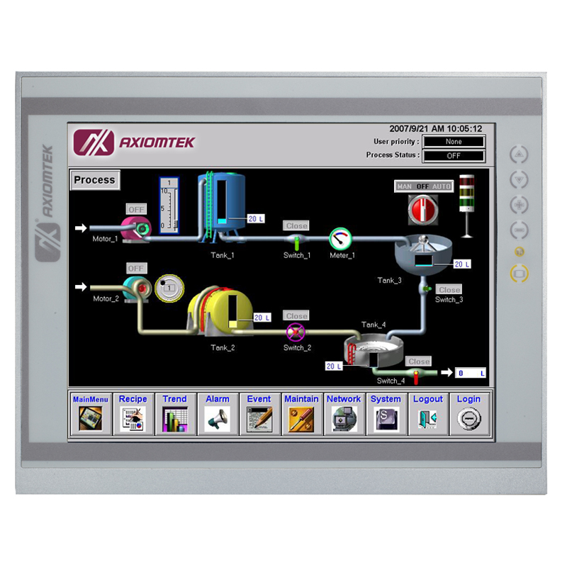 Máy tính công nghiệp màn hình cảm ứng: P1177S-881